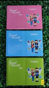 Cover Passport Seri Couple Traveling Sampul Buku Paspor Case Holder Document Travelling Organizer