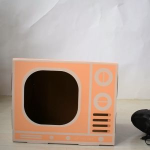 กระดานลับเล็บแมวใหม่ปี 2025 แผ่นเกาแมวรุ่นใหม่:รูปทีวี/เตียงนอน ของเล่นลับเล็บสุดน่ารัก