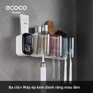 ecoco | Ghế Đựng Đồ Chải Răng Treo Tường Không Cần Khoan