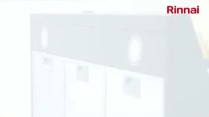 Rinnai RH229B Cooker Hood 90 cm Tudung Hisap 2 Kipas dengan Charcoal Aktif