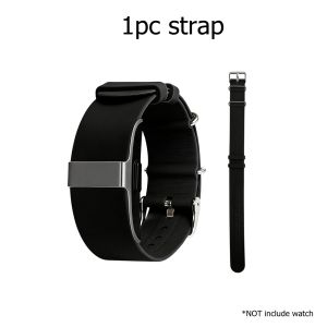 Silicone Loop Strap for Hume Health Band Replacement Adjustable Clasp Buckle Closure Wristband Fitness Tracker&Activity Monitor
