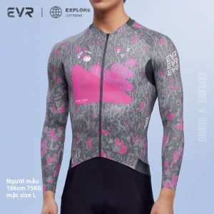evr | Áo Đua Xe Đạp Chống Nắng Co Dãn Thoáng Khí