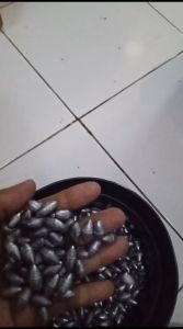 (isi 50 pc)Timah pancing type melinjo M1
