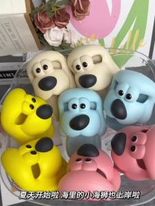 Summer Childrens Sandals and Slippers for Boys and Girls Anti-Slip Soft Bottom Closed Toe Indoor Bath Children Beach Sandals