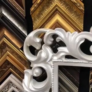 Bangkokframe-กรอบเปล่า-กรอบหลุยส์ลายฉลุ-กรอบสำเร็จรูป กรอบพร้อมแขวน กรอบหลุยส์อลังการ(ไม่รวมกระจก)