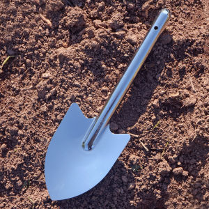 Stainless Steel Small Shovel Horticultural and Garden Tools Shovel Shovel Succulent Planting Grow Flowers Vegetables Outdoor Digging Spade