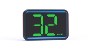 Ueb Official Mall ✪ มาตรวัดความเร็วแบบดิจิตอล GPS KMH MPH HUD Head Up Display มาตรวัดความเร็วแบบดิจิตอลสากลสำหรับรถยนต์และรถบรรทุก