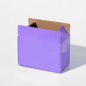 Special Hard Colorful Floral Paper Box Packaging Mail Box Pink Green Blue Powdered Flower Patterned Cardboard Shipping Box