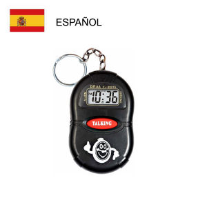 A Talking Clock that Speaking the Time. Digital Alarm Clock for the Blind Elders or Children. Time Reporting and Hourly Chime