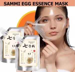5pcs Korean egg essence mask eggshell Cream Facial Mask whitening powder herbal 琦憶七子粉蛋壳面膜膏