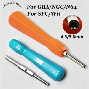 2 in 1 Security Screwdriver Sleeve Tool 3.8/4.5mm Bit For GBA NGC N64 SFC Wii Game Console Disassembly Repair Hand Tool