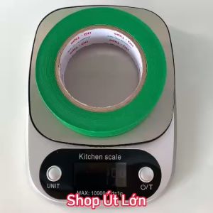 1 Cuộn băng keo giấy màu xanh lá rộng 3.5cm dài 50 mét lõi giấy 3mm giá tại xưởng
