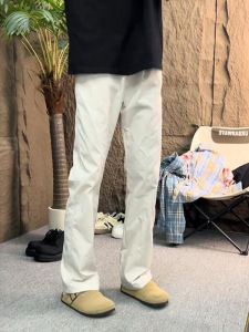 กางเกงคาร์ดิแกนแบบมีกันน้ำ กางเกงขายาวทรงตรงสำหรับผู้ชาย ฤดูร้อน ทรงสลิมฟิต กางเกงขายาวสำหรับเล่นกีฬากลางแจ้งและปีนเขา