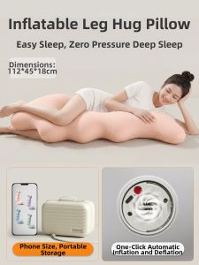 Sleep Comfort Long Pillow for Side Sleeping