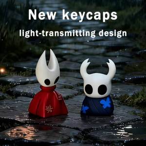Hollow Knight Hornet Role Mechanized Keyboard Personalized Keycaps Esc Creative Light-Transmitting Design Resin Material Gifts