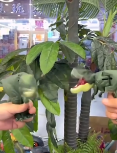 หัวของเล่นสนุก เล่นได้ทุกวัย❗️ ส่งใน 24ชม.คำรามเขย่าหัวของเล่นสำหรับเด็ก❗️ของเล่นเด็ดกดไดโนเสาร์แกว่ง