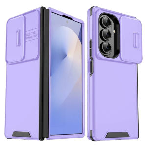 Luxury Slide Camera Protection Phone Case For Samsung Galaxy Z Fold 8 Ultra 7 6 5 4 5G Shockproof Armour Cover For Fold 8 Ultra