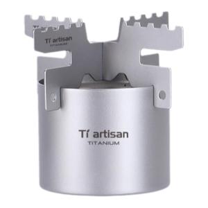 Tiartisan | Portable Solid & Liquid Fuel Titanium Stove