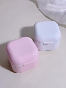 Nail Tool Sterilizer Box Plastic Nail Drill Bits Cleaning Disinfection Container with Basket Soaking Tray Manicure Salon Case