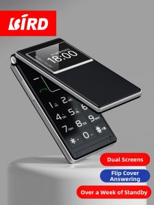 BIRD | Flip Easy-use Senior-friendly Phone Large Screen Loud Audio Long Battery 4G
