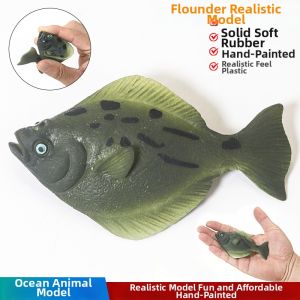 Realistic Soft Silicone Marine Animal Models