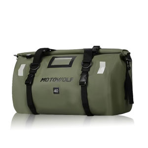 Motorcycle Waterproof Tail Bag Travel Outdoor Dry Luggage Roll Pack Bag 20L-100L Motorbike Luggage Backpack Motorcycle Seat Bag