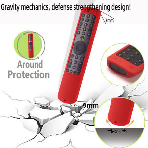 Vỏ Bọc Bảo Vệ Bằng Silicon Có Dây Đeo Vỏ Bọc Điều Khiển Từ Xa Có Thể Giặt Được Thay Thế Chống Trượt Cho Xiaomi XMRM-19 Cho Xiaomi MI TV P1/P1E/Q1/Q1E/A2