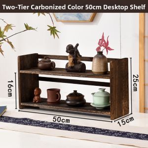 Real Wood Chinese Wall Mounted Shelf Modern Minimalist