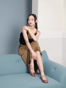 Toomanyshoes | Fashion Elegant Mary Jane Square Toe Flats