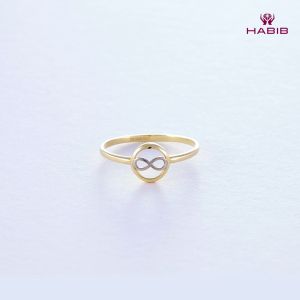 HABIB 375/9K Yellow and White Gold Ring MNM250(R)
