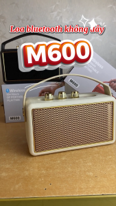 Loa Bluetooth M600 Mini 500g – Chất Âm Dày Âm Lượng To – Kết Nối Nhanh Pin Bền Bỉ