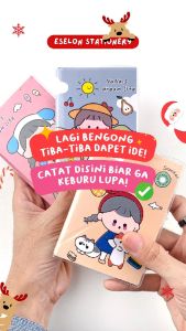 Notes A7 Nanas Dream Life 65lbr 1003753 / Diary Mini Karakter