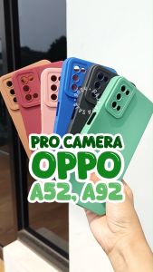 Soft Case OPPO A52 A92 Casing Kesing Silicon Silikon Karet Pelindung HP Handphone Pro Cam Selikon Cover Sopkes Sofkes Sofcase A 52 92