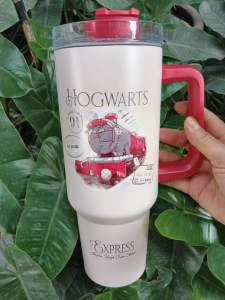 แก้วสแตนเลสเก็บความเย็นมีหูจับ 40 oz ลาย Harry potter ลิขสิทธิ์แท้
