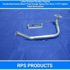 Leher Knalpot Standar Honda Beat Karbu Fi Scoopy Spacy Vario 110 FI Paling Tebal Berkualitas