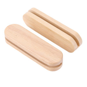 Cắm trại & Đi Bộ Đường Dài Phụ Kiện Nhà Bếp gỗ đặc BBQ Pan xử lý 2 cái chống bỏng cách điện Grip cho sử dụng ngoài trời