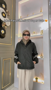 Jaket Turbo Parasut Wanita Terbaru 2025 Kekinian/Baju Sport Wanita Simpel/Jaket Olahraga Lucu Viral