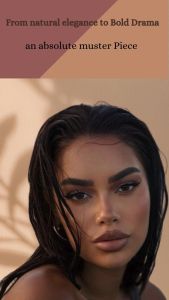 LINA’S 15-Color Eyeshadow Palette | Matte Shimmer & Metallic | Long-Lasting Blendable Makeup