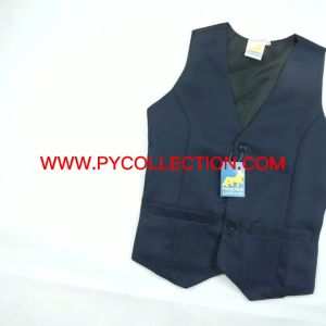 VEST PRESIDENT UNIFORM VEST NAVY BLUE PENGAWAS SEKOLAH RENDAH DAN MENENGAH - PV002