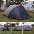 Tendaki tenda camping kapasitas 4 orang borneo 4. 