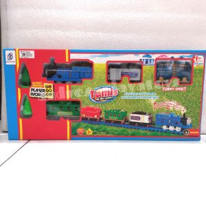 Mainan Kereta Rel Besar Tomis Train Track Set no BP 9909