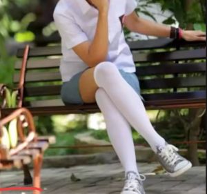 6 PASANG KAOS KAKI PANJANG WANITA KOREA