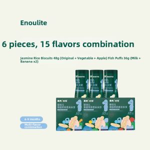 Engnice | Baby Snacks Rice Biscuit 6 Month+ No Additives