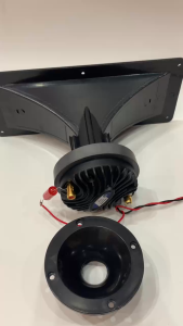 Loa treble kèn 350 RCF nắp nhôm ren xoáy cao cấp + họng 11x28cm - giá 1 cái