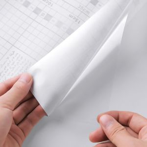 Trong suốt nhà bếp dầu-proof Hình Dán Tường chống thấm nước và chống bẩn chống bụi Tủ sticker tự dính hình nền