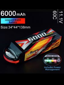 BAOPAI | Pin Mật Độ Năng Lượng Cao Có Quản Lý Hiển Thị Điện Năng 6000mAh