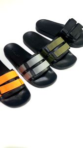 Cogen Sandal Pria Sendal Slide Slop Selop Cowo GUDO Collection - Black