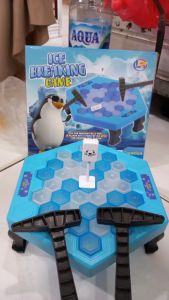 PREMIUM KEMASAN DUS Mainan Anak Ice Game Trap LZ 6 | Mainan Edukasi Anak Bongkar Pasang Ice Breaking Game Pingwin Trap Save Balancing Murah