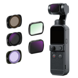 Mecoright For DJI OSMO POCKET 3 2 1 UAV Magnetic Filter Kit UV CPL ND8 64 ND2-32 NDPL Night Polarizer Set Camera Lens Drone