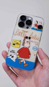 Ốp Lưng In Hình Little Lulu Dễ Thương Chống Sốc Cho Điện Thoại iPhone 17 Pro Max 16 15 14 13 12